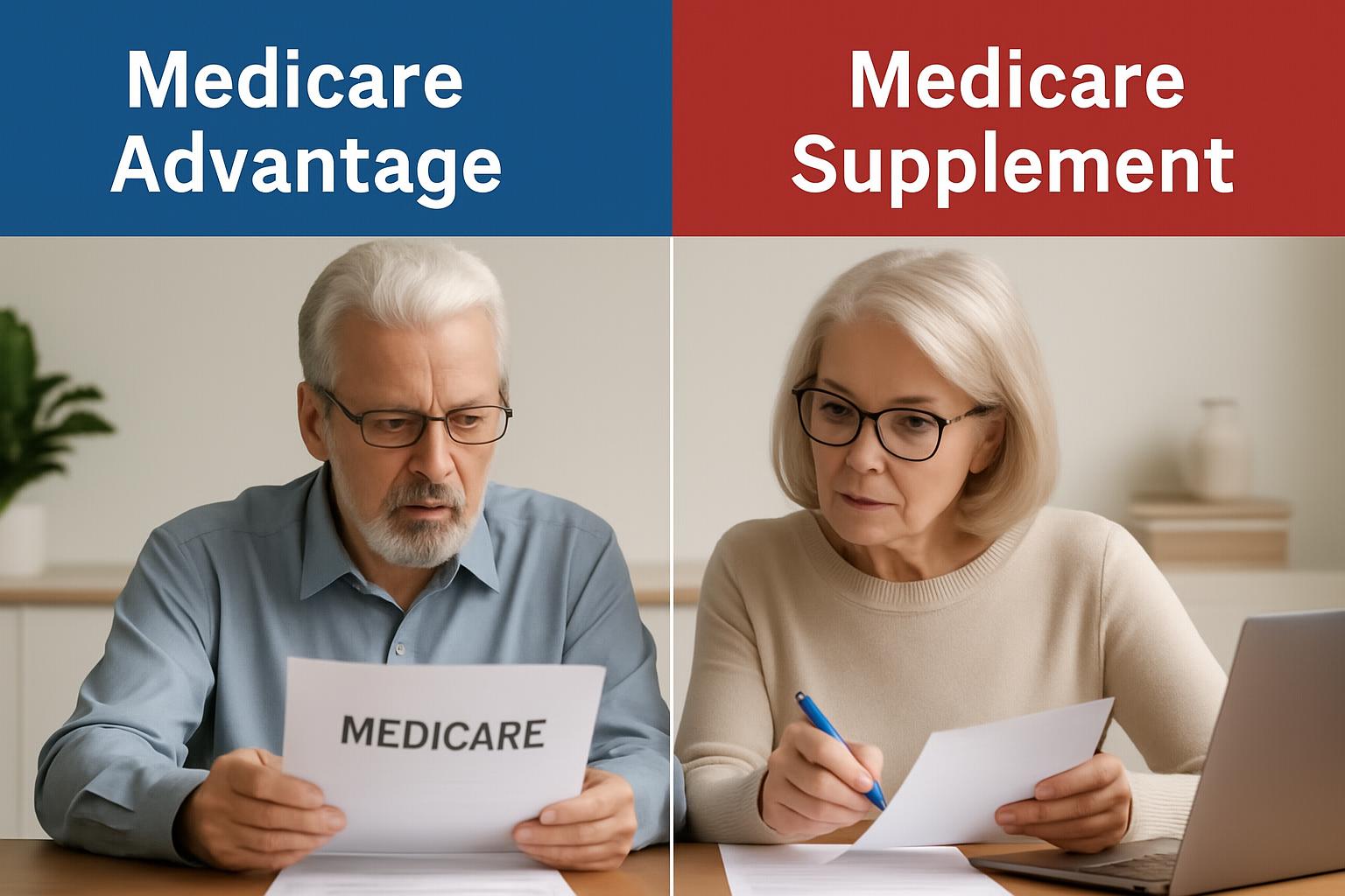 Medicare Advantage vs Medicare Supplement comparison